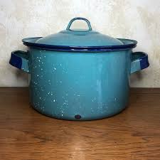 Vintage | Kitchen | Vintage Robins Egg Blue Enamel 56 Qt ...