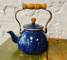 Vintage Enamel Ware Tea Kettle – Monticello Soap Company