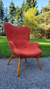 Mid-century modern upholstered chair | Maxsold
