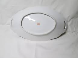 Antique G.H.O. Bavaria Porcelain Celery Dish Handled 13" x 8" x 2.5 Oval | eBay