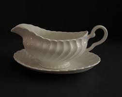 Vintage Johnson Brothers Regency Gravy Boat and Underplate ...