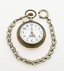 Sold at Auction: Pocket watch with chain