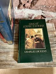 Vintage Hardback Book Great Expectations Charles Dickens - Etsy