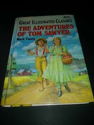 GREAT ILLUSTRATED CLASSICS Adventure Of Tom Sawyer Mark Twain HOME SCHOOLING AID | eBay
