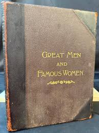 Sold at Auction: GREAT MEN AND FAMOUS WOMEN, 7 VOLUMES, 1894
