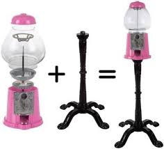 Gumball Machine W/ Stand Nostalgic Candy Dispenser Coin-Operated Vending Machine | eBay