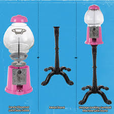 Great Northern Popcorn 15in Gumball Machine, Pink