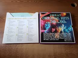 1970s MINT-EXC Various – Great Original Hits Of The '50s And '60s SET 9 LP33s | eBay