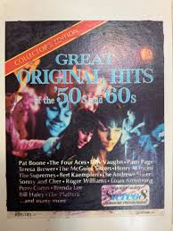 Great Original Hits Of The 50's & 60's Tape 4 8 Track Tape Various Artists | eBay UK