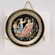 Kapadopoyloy | Art | Vintage Greek Little Plate Hand Made 24 ...
