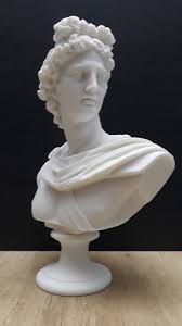 Apollo Bust Head 31.5cm-12.4in Ancient Greek Roman God of Archery, Music and Dance, the Sun and the Light Handmade Alabaster Statue - Etsy New Zealand