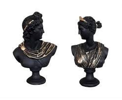 Greek Roman Goddess Diana Bust of Artemis, Apollo and Diana ...