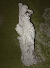 Figurine statuette woman with a jug 11 inches handmade ...
