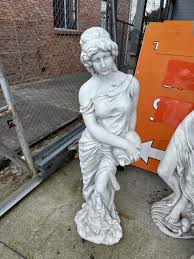 Sold at Auction: Vintage fibreglass garden statue of a ...