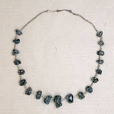 Spider Web Turquoise & Heishi Bead Necklace – GSL