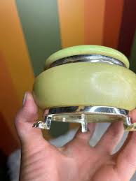 Alabaster Green Stone Marble Floral Design Trinket Dish Jewellery Box Hand Carved Italy- Tiny Chip - Etsy Canada