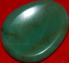 Green Aventurine Worry/Thumb Stone #6 - Kathi's Krystals