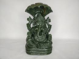 Green Jade Ganesha, Aventurine Ganesha, Gemstone Ganesh ...