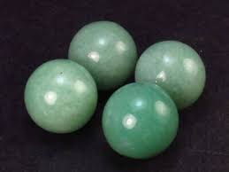 Lot of 4 Natural Green Aventurine Spheres from India - 45.4 ...