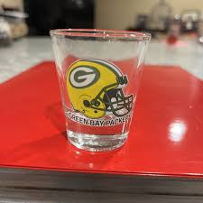 Vintage shot glass Green Bay Packers | eBay