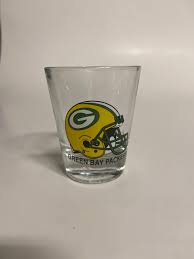 GREEN BAY PACKERS TEQUILA SHOT GLASS NFL New | Mercari