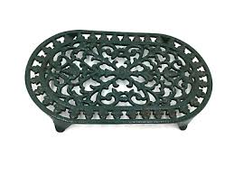 Green Cast Iron Trivet Stand 10” Taiwan | eBay