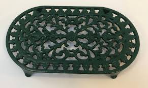 Vintage Cast Iron Trivet,hot Pot Holder - Etsy