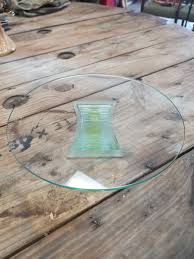Vintage PartyLite Clear Glass Stratus 11" Diameter Cake ...