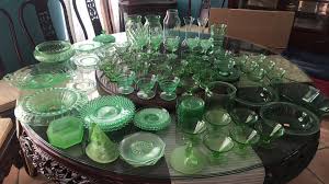 Came into a bunch of uranium glass.... trying to learn more ...