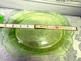 Vintage Fostoria Glass Co. Fairfax Green Footed Demitasse Teacup & Saucer | eBay