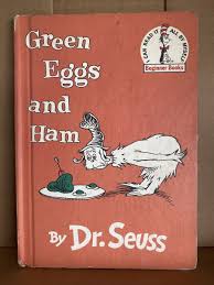 Vintage GREEN EGGS AND HAM by Dr. SEUSS 1960 Book Club ...