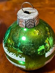 Vintage Glass Christmas Ornaments 1950s, MCM Christmas ...