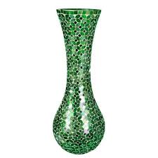 Mosaic Vase Glass Mosaic Flower Vase Mosaic Tall Vase ...