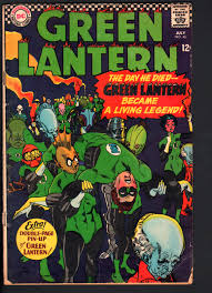 GREEN LANTERN #46 1966-DC COMICS-GIL KANE COVER-DC SILVER ...