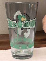 DC Comics Green Lantern Pint Glass 12 FLuid Oz Vtg 2000's ...
