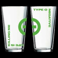 Life is Killing Me Pint Glass – Type O Negative