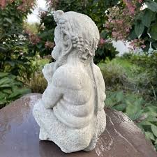 14" Concrete Pan Garden Statue Outdoor Greek Mythology Satyr ...