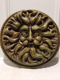 Mythical Design - Original Wall Plaque - Ceramic Sun Wall ...