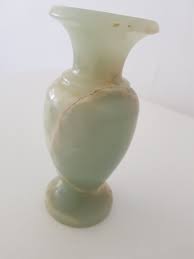 Vintage Onyx Marble Vase - Etsy