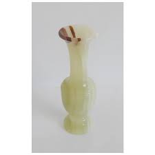 Onyx Stone Bud Vase. For Sale at Ruby Lane