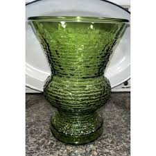 napco | Art | Vintage Napcosoreno Rigid Avocado Green Vase | Poshmark