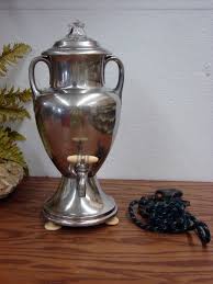 Vintage Art Deco Silverplate Bakelite Universal Coffee Urn ...