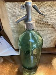 Antique Blue Green 12 Sided Seltzer Bottle | eBay
