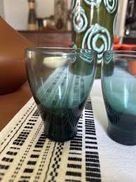 Russel Wright American Modern Aqua Colored Juice Glasses | eBay