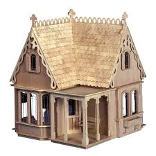 Greenleaf Coventry Cottage Dollhouse Kit #8023 All Wood 1:12 ...