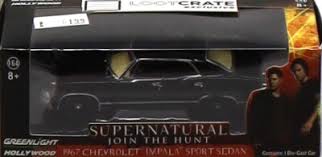 Lootcrate Exclusive Greenlight Supernatural 1967 Chevrolet ...