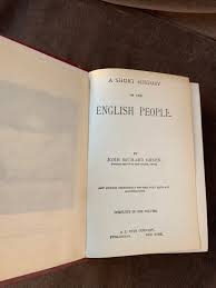 Antique A Short History of the English People by John ...