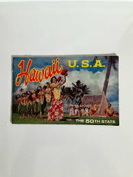 Vintage Hawaii Souvenir Booklet 1959 Celebration of Becoming ...
