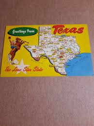 Postcard Greetings From Texas | eBay