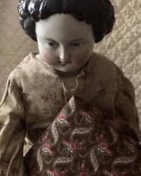 Antique 19th Century Brown Red Floral Roses Calico Cotton Fabric ~ Doll Quilt | eBay